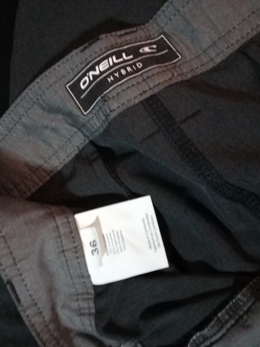 O'Neill Men's Hybrid Jacket in Dark Gray